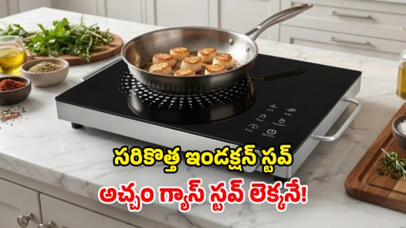 Induction Stove: క్రేజీ ఇండక్షన్ స్టవ్.. నచ్చిన ఆహారాన్ని.. ఏ గిన్నె పెట్టైనా వండేయచ్చు!
