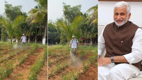 Vijayasai Reddy: విజయసాయి‌రెడ్డి 2.0 యాక్టివేట్.. చెట్లకు ఓకే.. ఫ్యాన్ పార్టీకి స్ప్రే ఎప్పుడు?