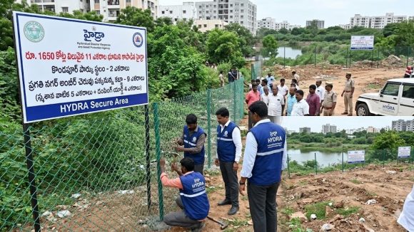 Land Encroachment: హైడ్రా దెబ్బకు కబ్జాదారులు ఝలక్.. రూ.1650 కోట్ల భూమి రక్షణ