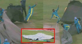 PSL 2026: PSLను అత‌లాకుత‌లం చేసిన తుఫాన్‌..గాల్లో ఎగిరిప‌డ్డ గ్రౌండ్ మెన్లు