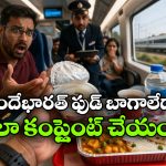 Vande Bharat Food: వందే భారత్ ఫుడ్ బాగాలేదా? రైల్వే అధికారులకు ఎలా కంప్లైంట్ చేయాలంటే?