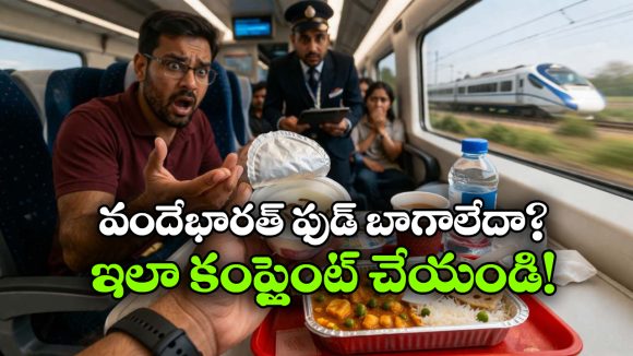 Vande Bharat Food: వందే భారత్ ఫుడ్ బాగాలేదా? రైల్వే అధికారులకు ఎలా కంప్లైంట్ చేయాలంటే?