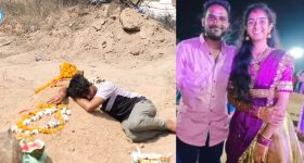 Youtuber Vaishnavi: మూడు రోజులైనా సమాధి వీడని వైష్ణవి అన్నయ్యలు.. కన్నీళ్లు పెట్టిస్తున్న వైనం!
