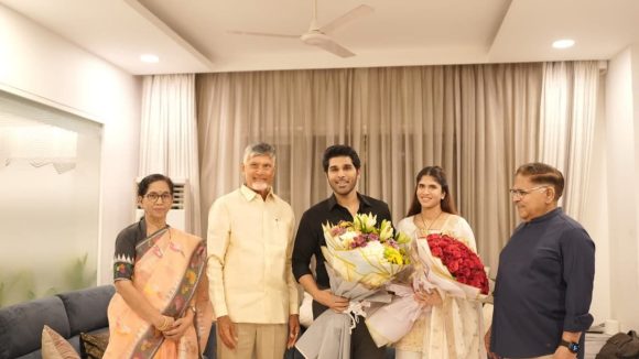 Nara Chandra Babu Naidu: అల్లు ఇంటికి ఏపీ సీఎం.. కొత్త జంటకు చంద్రబాబు అభినందనలు..