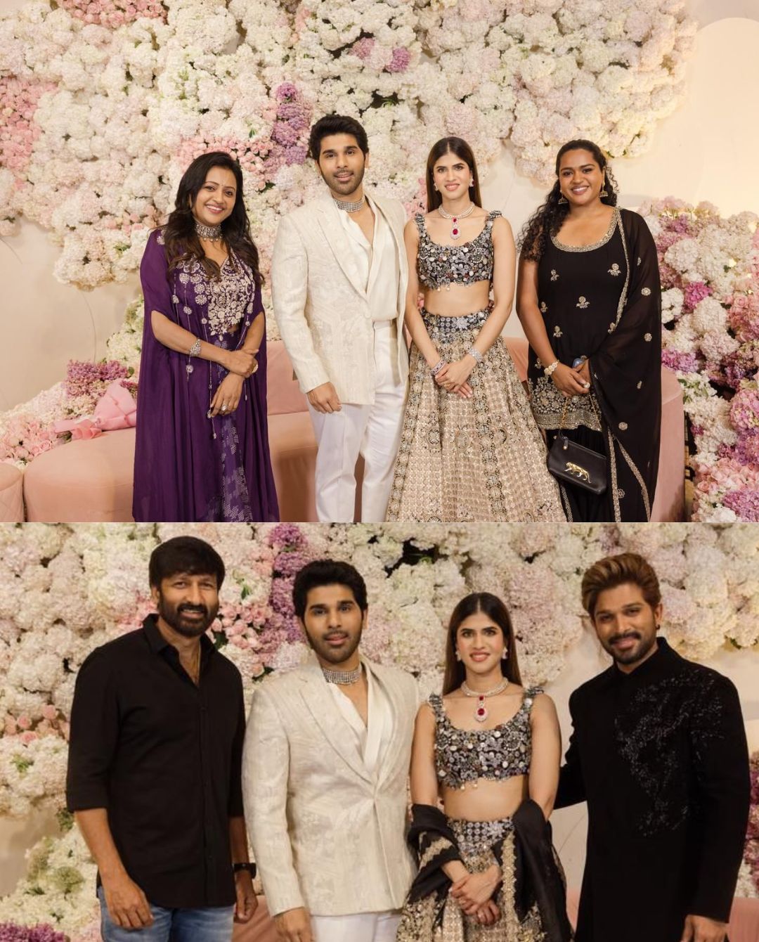 Allu Sirish: అల్లు శిరీష్ ప్రీ వెడ్డింగ్ రిసెప్షన్ ఫొటోస్ వైరల్.. సుమ మొదలుకొని మోహన్ బాబు వరకూ!
