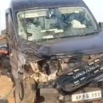 CM Convoy Accident: ఘోర ప్రమాదం..  సీఎం కాన్వాయ్ వ్యాన్ ఢీకొని.. యువకుడు మృతి