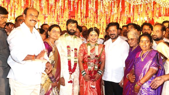 CM Revanth Reddy: గద్వాల ఎమ్మెల్యే బండ్ల కృష్ణమోహన్ రెడ్డి కుమారుడి వివాహ వేడుకల్లో పాల్గొన్న సీఎం రేవంత్ రెడ్డి