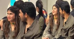 Allu Sirish: ముసిముసి నవ్వులతో ఆకట్టుకున్న కొత్తజంట.. భార్యను దగ్గరకు తీసుకుంటూ ప్రేమ కురిపించిన అల్లు శిరీష్..!