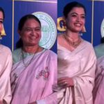 Rashmika Mandanna: అత్తతో గద్దర్ అవార్డ్స్ కు హాజరైన రష్మిక.. ఆకట్టుకున్న కొత్త పెళ్లి కూతురు..!