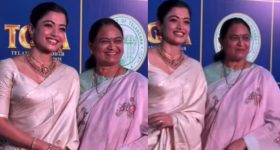 Rashmika Mandanna: అత్తతో గద్దర్ అవార్డ్స్ కు హాజరైన రష్మిక.. ఆకట్టుకున్న కొత్త పెళ్లి కూతురు..!