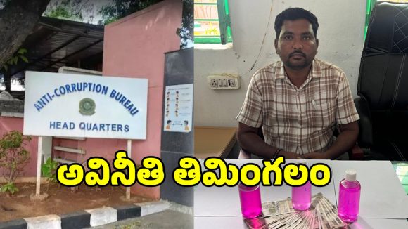 Gadwal News: ఇందిరమ్మ ఇళ్ల మంజూరు కోసం డబ్బు డిమాండ్..  లంచం తీసుకుంటూ ఏసీబీకి చిక్కిన పంచాయతీ కార్యదర్శి