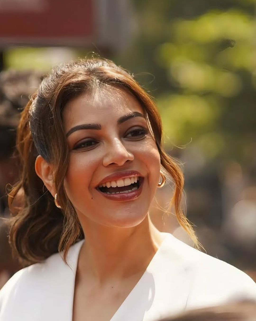 Kajal Agarwal : వైట్ డ్రెస్ లో ఏంజిల్ లో ఉన్న కాజల్ అగర్వాల్.. ఏముంది మావా..