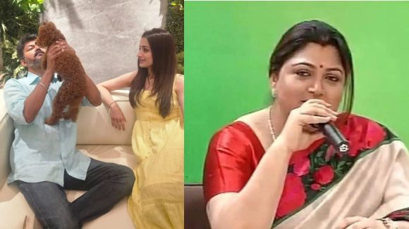 Khushboo: త్రిష – విజయ్ రిలేషన్ పై ఘాటుగా  స్పందించిన ఖుష్బూ!