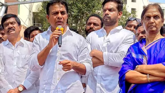 KTR: ఒక్క కొత్త ఇల్లు కట్టినట్లు నిరూపించినా.. రాజకీయ సన్యాసం తీసుకుంటా.. కేటీఆర్ స‌వాల్