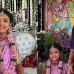 Manchu Lakshmi: ఘనంగా మంచు లక్ష్మి కూతురు విద్యా నిర్వాణ ఓణీల వేడుక..ఫోటోలు వైరల్!