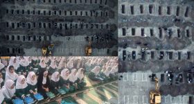 Iran School Airstrike Minab: యుద్ధానికి బలైపోయిన బాల్యం.. 165 మంది బాలికలకు సామూహిక అంత్యక్రియలు!