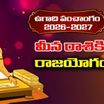 Ugadi panchangam 2026: ఈ సంవత్సరం మీనరాశికి రాజయోగమే