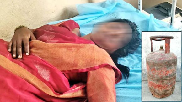 భర్త గ్యాస్ సిలిండర్ తీసుకురాలేదని.. భార్య ఆత్మహత్య