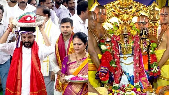 CM Revanth Reddy: కుటుంబ సమేతంగా భద్రాచలం.. రామయ్యని దర్శించుకున్న సీఎం