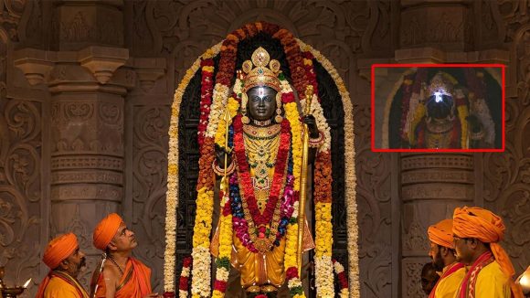 Surya Tilak: అయోధ్యలో అద్భుతం.. లోక రక్షకుడికి లోక బాంధవుడి స్వర్ణ తిలకం