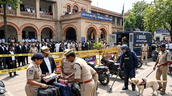 Bomb Threat: హై అలర్ట్.. వరంగల్ న్యాయస్థానానికి బాంబు బెదిరింపు.. పరుగులు పెట్టిన లాయర్లు