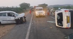 Road Accident: మార్కాపురం జిల్లాలో ఘోర‌ రోడ్డు ప్రమాదం.. ఎదురెదురుగా రెండు కార్లు ఢీ.. స్పాట్ లో న‌లుగురు