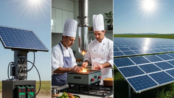 Solar Cooking System: గ్యాస్, కరెంట్ ఏదీ అవసరం లేకుండానే వంట చేసేయండి.. కొత్త స్టవ్ చూశారా?