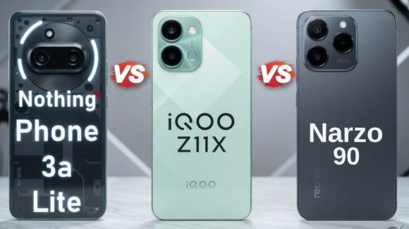 Smartphone Comparison: ఐకూ Z11X vs నథింగ్ ఫోన్ 3a లైట్ vs రియల్‌మి నార్జో 90.. రూ.25000 బడ్జెట్‌లో ఏది బెస్ట్?