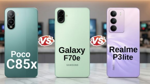 Smartphone Comparison: పోకో C85x vs గెలాక్సీ F70e vs రియల్‌మి P3 లైట్ 5G.. రూ.15000 బడ్జెట్‌లో ఏది బెస్ట్?