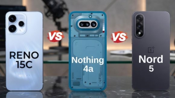 Smartphone Comparison: నథింగ్ ఫోన్ 4a vs ఒప్పో రెనో 15C vs వన్‌ప్లస్ నార్డ్ 5.. రూ.40000 బడ్జెట్‌లో ఏది బెస్ట్?