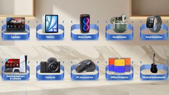 Amazon Mega Electronics Days: ల్యాప్‌టాప్స్, హెడ్‌ఫోన్స్, స్మార్ట్‌వాచ్‌లపై 75 శాతం వరకు డిస్కౌంట్.. సూపర్ డీల్స్ ఇవే