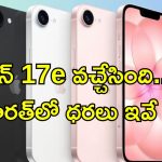iPhone 17e: ఐఫోన్ బడ్జెట్ మోడల్ ఇండియాలో లాంచ్.. 48MP కెమెరా, A19 చిప్‌తో ధర ఎంతంటే