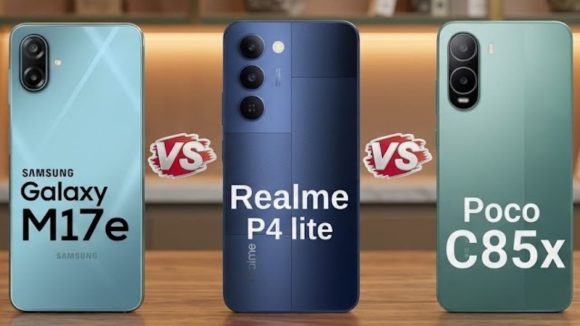 Smartphone Comparison: గెలాక్సీ M17e vs రియల్‌మి P4 లైట్ 5G vs పోకో C85x.. రూ.15000 ధరలో బెస్ట్ ఏది?