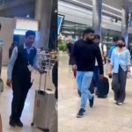 Virosh couple: పెళ్లి తర్వాత  ఎయిర్‌పోర్టులో కనిపించిన విరోష్ జంట.. మరీ ఇలా అయితే ఎలా గురూ!