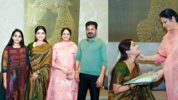 Rashmika Mandanna: విరోష్ వెడ్డింగ్ రిసెప్షన్.. సీఎం దంపతులకు రష్మిక ఆహ్వానం..