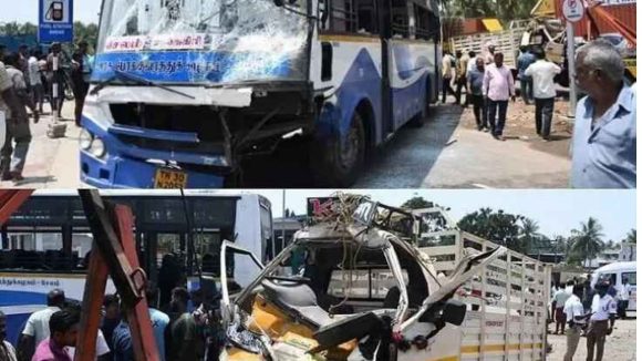 Tamil Nadu Road Accident: సేలంలో ఘోర రోడ్డు ప్రమాదం.. పసికందు సహా 8 మంది మృతి.
