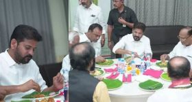 అసెంబ్లీలో రేషన్ సన్నబియ్యం గుమగుమలు.. విందు ఆరగించిన సీఎం, అధికార, ప్రతిపక్ష ఎమ్మెల్యేలు