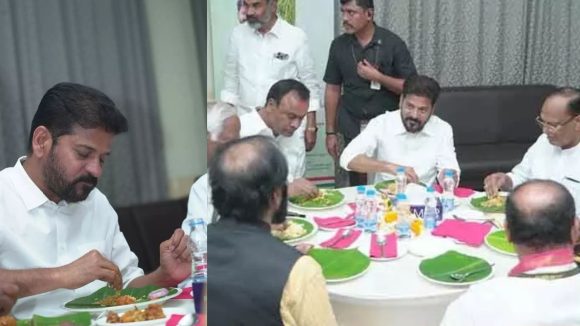 అసెంబ్లీలో రేషన్ సన్నబియ్యం గుమగుమలు.. విందు ఆరగించిన సీఎం, అధికార, ప్రతిపక్ష ఎమ్మెల్యేలు
