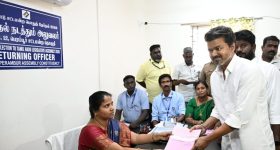 తమిళ రాజకీయంలో దళపతి ఎంట్రీ.. పెరంబూర్, తిరుచ్చి ఈస్ట్ నుండి బరిలోకి విజయ్..