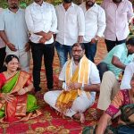 MP Vaddiraju: పాల్వంచ శ్రీవెంకటేశ్వర స్వామి ఆలయంలో ఎంపీ వద్దిరాజు  ప్రత్యేక పూజలు