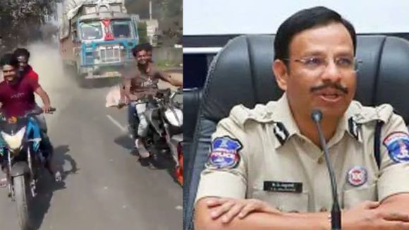 Dangerous Reels on Roads: లైక్స్ పిచ్చి ఎటు తీసుకెళ్తోంది?: సోషల్ మీడియా స్టంట్లపై సీపీ సజ్జనార్ ఆగ్రహం