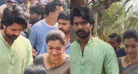 Vijay -Rashmika: కొత్త కోడలికి ఆహ్వానం పలికిన విజయ్ సొంతూరు.. గృహప్రవేశం తో పాటు సత్యనారాయణ వ్రతం!