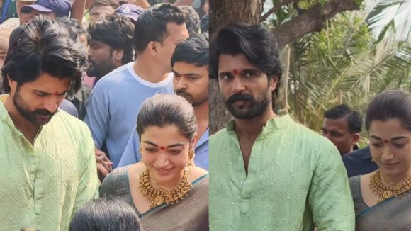 Vijay -Rashmika: కొత్త కోడలికి ఆహ్వానం పలికిన విజయ్ సొంతూరు.. గృహప్రవేశం తో పాటు సత్యనారాయణ వ్రతం!