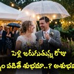 Wedding: పెళ్లి జరుగుతున్న రోజు వర్షం పడితే శుభమా..? అశుభమా..?