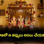 Puja mistakes: పూజ చేసేటప్పుడు అసలు చేయకూడని తప్పులేంటో తెలుసా..?
