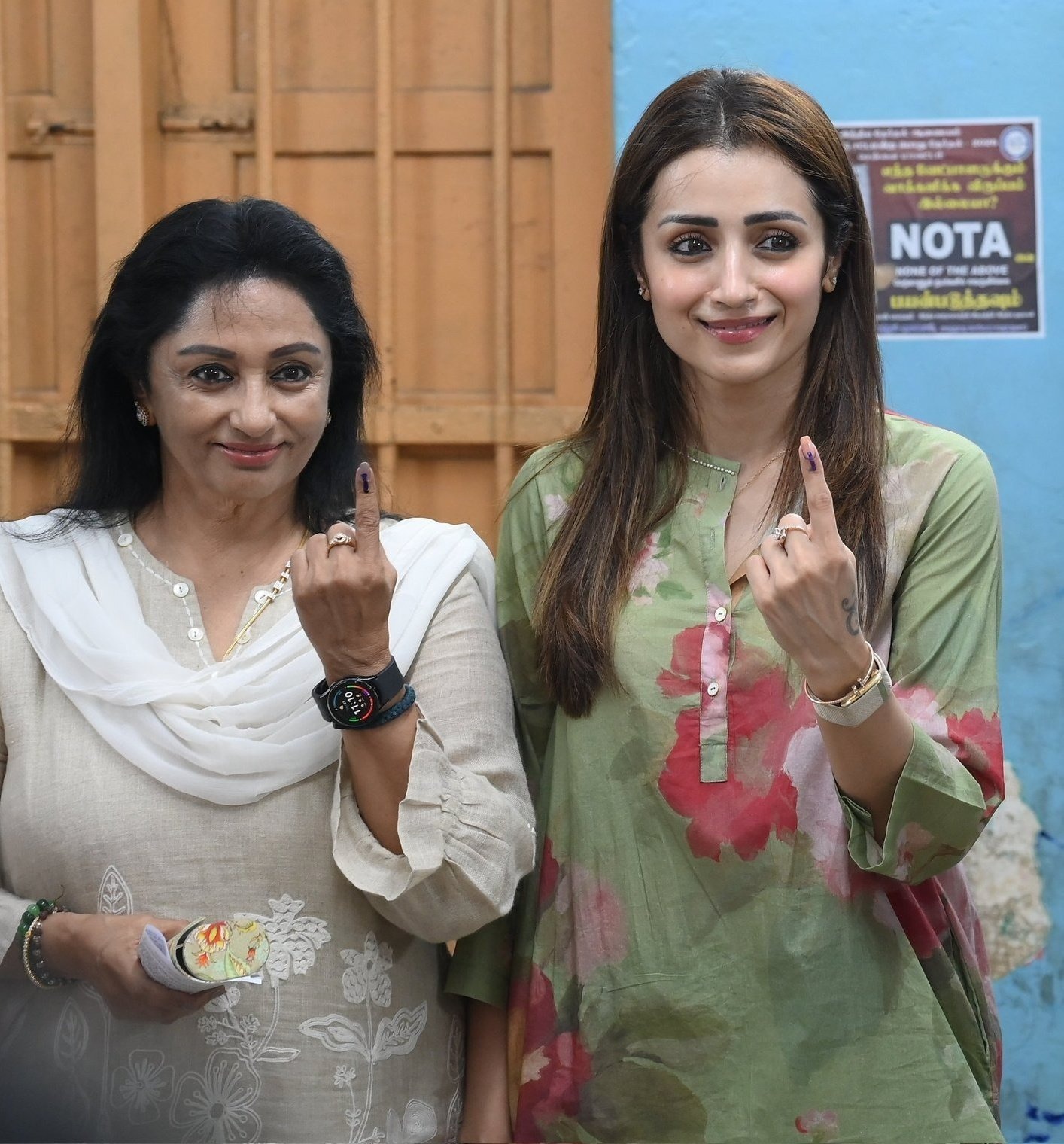 Tamilnadu elections 2026 celebrities vote(Image credit: internet) Celebrities vote Photo Gallery