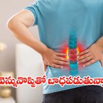 వెన్నునొప్పితో బాధపడుతున్నారా? అది స్లిప్డ్ డిస్క్ కావచ్చు జాగ్రత్త