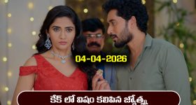 Karthika Deepam 2 Serial Today Episode April 4th ‘కార్తీక దీపం 2’ సీరియల్‌: కేక్ లో విషం కలిపిన జ్యోత్న్స 