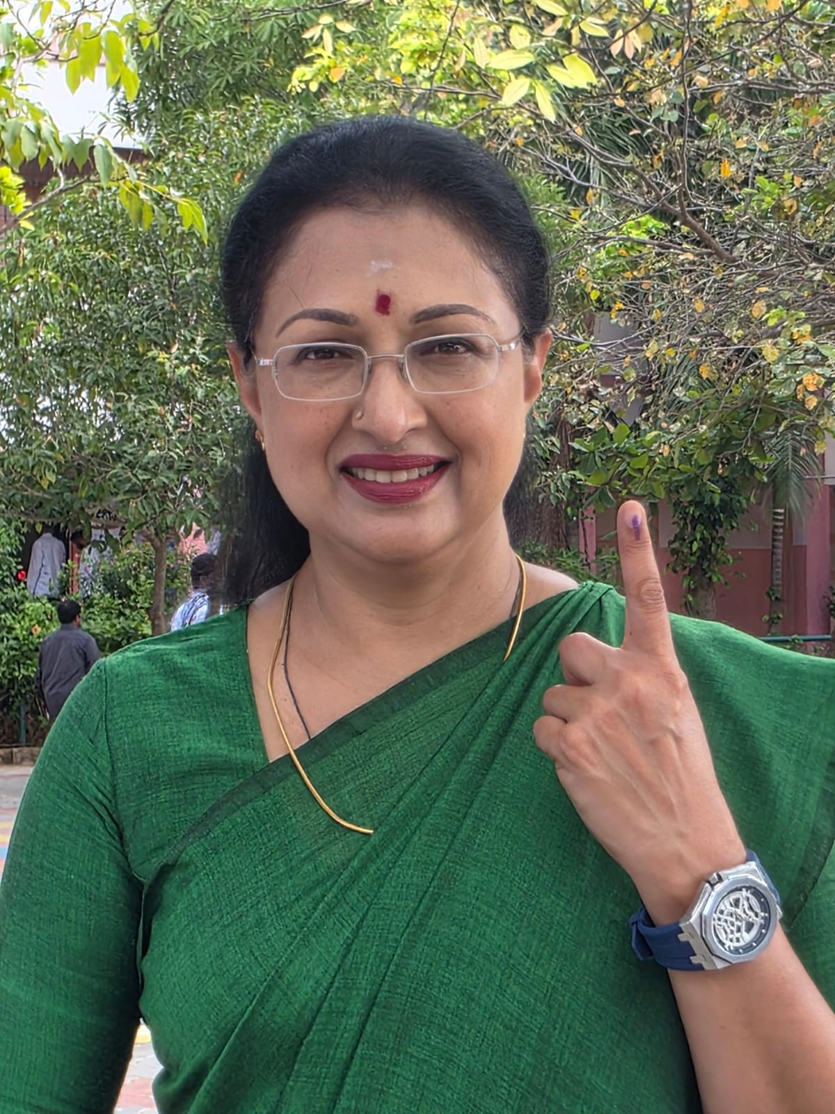 Tamilnadu elections 2026 celebrities vote(Image credit: internet) Celebrities vote Photo Gallery