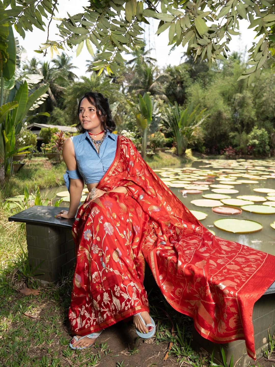 Anasuya Bharadwaj (Image credit: Instagram) Actress Anasuya Bharadwaj Photo Gallery